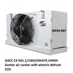 GACC CX031.1/1WN/DHA7E.UNNN Güntner refrigerador  com descongelamento