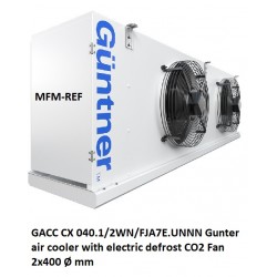 GACC CX 040.1/2WN/FJA7A.UNNN Guntner air cooler with electric defrost