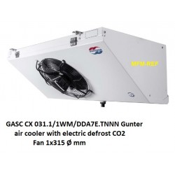 GASC CX 031.1/1WM/DDA7E.TNNN  Güntner Raffreddatore d'aria: CO2