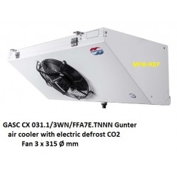 GASC CX 031.1/3WN/FFA7E.TNNN Güntner refrigerador de ar: CO2