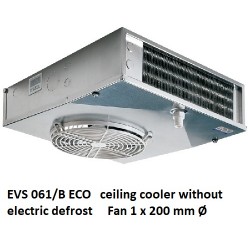 EVS061/B ECO refroidisseur de plafond écartement des ailettes: 4,5-9mm