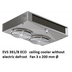 EVS391/B ECO plafondkoeler zonder elektrische ontdooiing : 4.5 - 9 mm