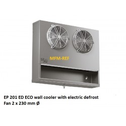 EP201ED ECO wandkoeler met elektrische ontdooiing lamel  3.5 - 7 mm