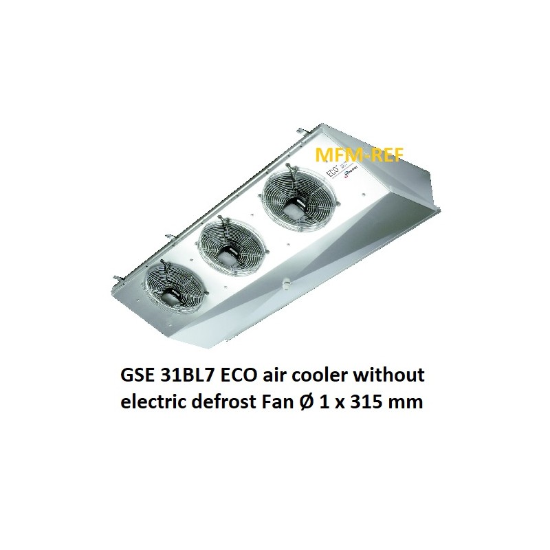 GSE31BL7 ECO Modine refroidisseur d'air écartement des ailettes: 7mm