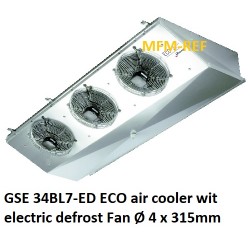 GSE 34BL7-ED ECO refrigerador de ar sem descongelamento eléctrico espaçamento: 7 mm