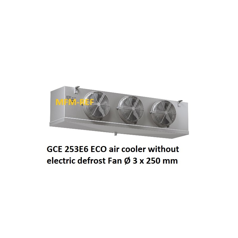 GCE 253E6 ECO enfriador de aire separación de aletas: 6 mm Luvata