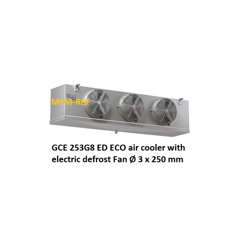 Modine GCE 253G8 ED ECO refrigerador de ar com  descongelamento 8 mm