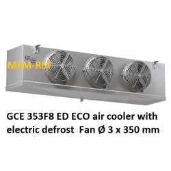 GCE 353F8 ED ECO enfriador de aire con descongelación eléctric  8 mm