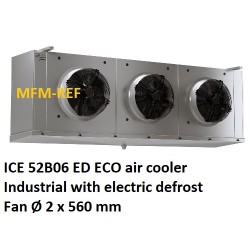 ICE 52B06 DE: ECO industrial evaporador com degelo eléctrico espaçamento entre as aletas: 6 mm