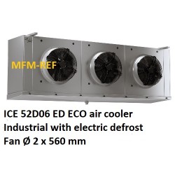 ICE52D06DE ECO air cooler Industrial fin spacing 6 mm, formerly Luvata