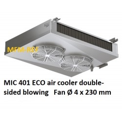 MIC 401 ECO luchtkoeler dubbelzijdig uitblazend Lamelafstand: 4,5 / 9 mm