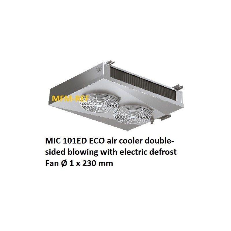 MIC 101 ED ECO double-throw Luftkühler Lamellenabstand: 4,5 / 9 mm