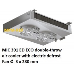 MIC 301 ED ECO luchtkoeler dubbelzijdig uitblazend Lamelafstand: 4,5 / 9 mm