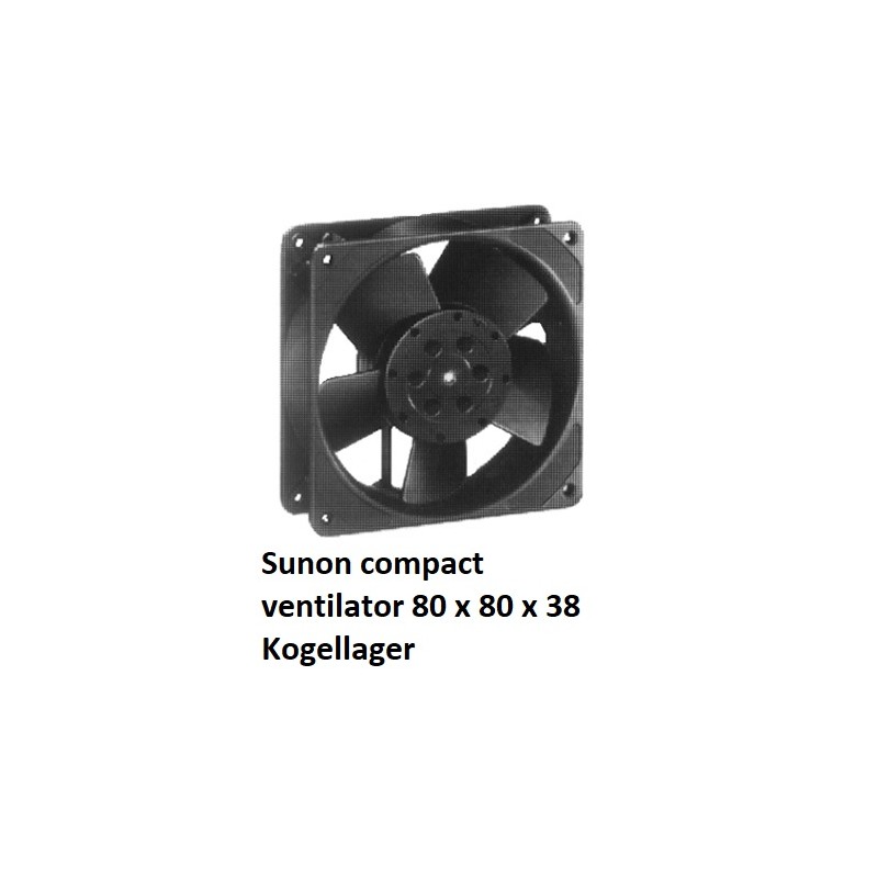 SF 23080A Sunon ventilador do rolamento de esferas 14 watt 2083HBL.GN
