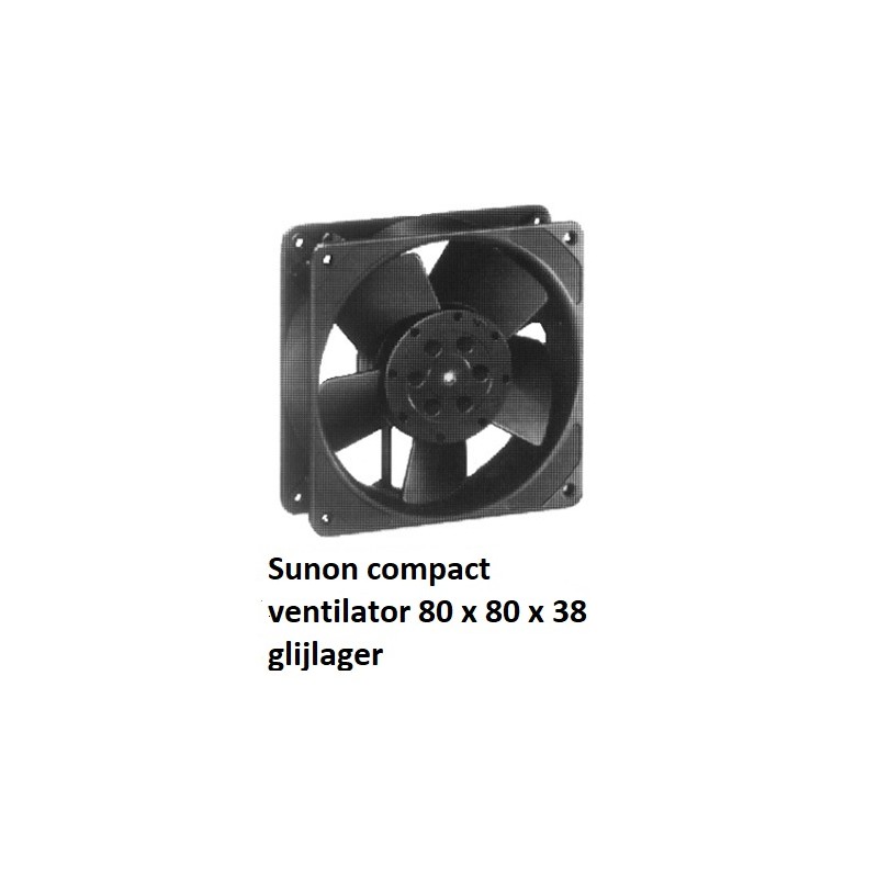 SF 23080A Sunon ventilador do rolamento de slide 14W 2083HSL.GN