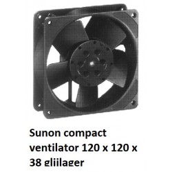 DP 201A Sunon ventilador do rolamento de slide 20 Watt 2123HST.GN