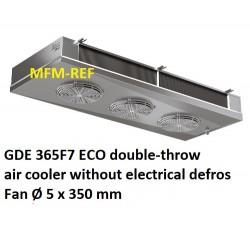 GDE 365F7 ECO refrigerador de ar lados lance Fin: 7 milímetros sem descongelação eléctrica