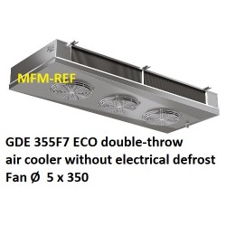 GDE 355E7 ECO refrigerador de ar lados lance Fin: 7 milímetros sem descongelação eléctrica