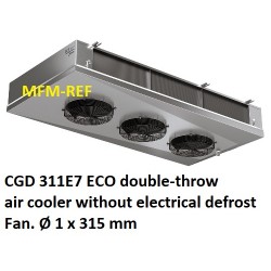 ECO: CGD 311E7 enfriador de aire de doble banda espaciamiento Fin: 7 mm