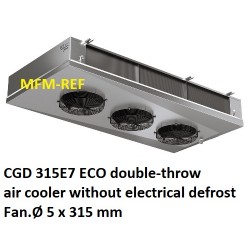 ECO: CGD 315E7 double-throw Luftkühler Lamellenabstand: 7 mm