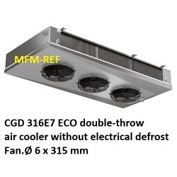ECO: CGD 316E7 double-throw Luftkühler Lamellenabstand: 7 mm