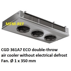 ECO: CGD 361A7  double-throw air cooler Cap.CO2 Fin spacing: 7 mm