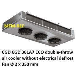 ECO: CGD 362A7 enfriador de aire de doble banda espaciamiento Fin: 7 mm