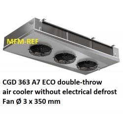 CGD 363A7 ECO refroidisseur d'air à double jet d'ailettes: 7 mm sans dégivrage électrique