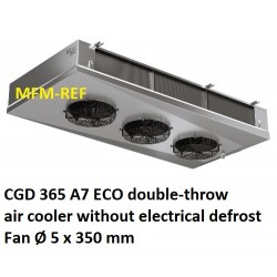 ECO: CGD 365A7 double-throw air cooler Fin spacing: 7 mm Cap. CO2