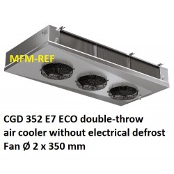 ECO: CGD 352E7 double-throw air cooler Fin spacing: 7 mm Cap. CO2