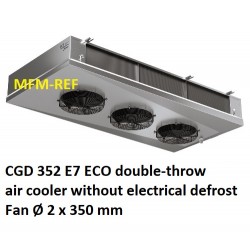 CGD 352E7 ECO refrigerador de ar lados lance Fin: 7 milímetros  sem descongelação eléctrica