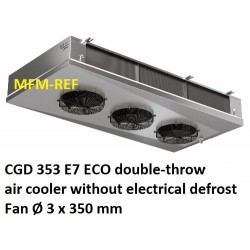 ECO: CGD 353E7 luchtkoeler dubbelzijdig uitblazend Lamelafstand: 7 mm