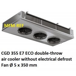 ECO: CGD 355E7 double-throw Luftkühler Lamellenabstand: 7 mm