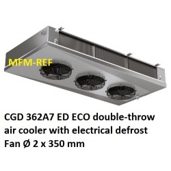 ECO: CGD 362A7 ED double-throw air cooler Fin spacing: 7 mm Cap. CO2