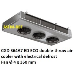 ECO: CGD 364A7 ED double-throw air cooler Fin spacing: 7 mm