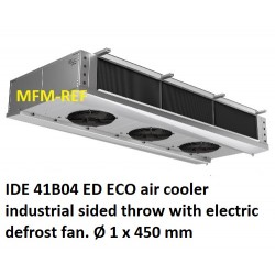 ECO: IDE 41B04 ED air cooler industrial sided throw fin spacing: 4.5mm