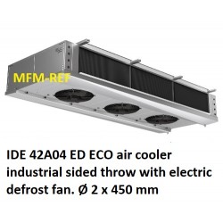 ECO: IDE 42A04 ED air cooler industrial sided throw fin spacing: 4.5mm