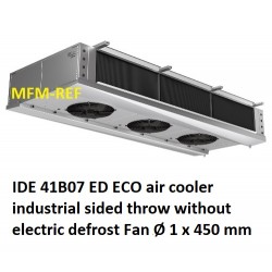 ECO: IDE 41B07 air cooler industrial sided throw fin spacing: 7 mm