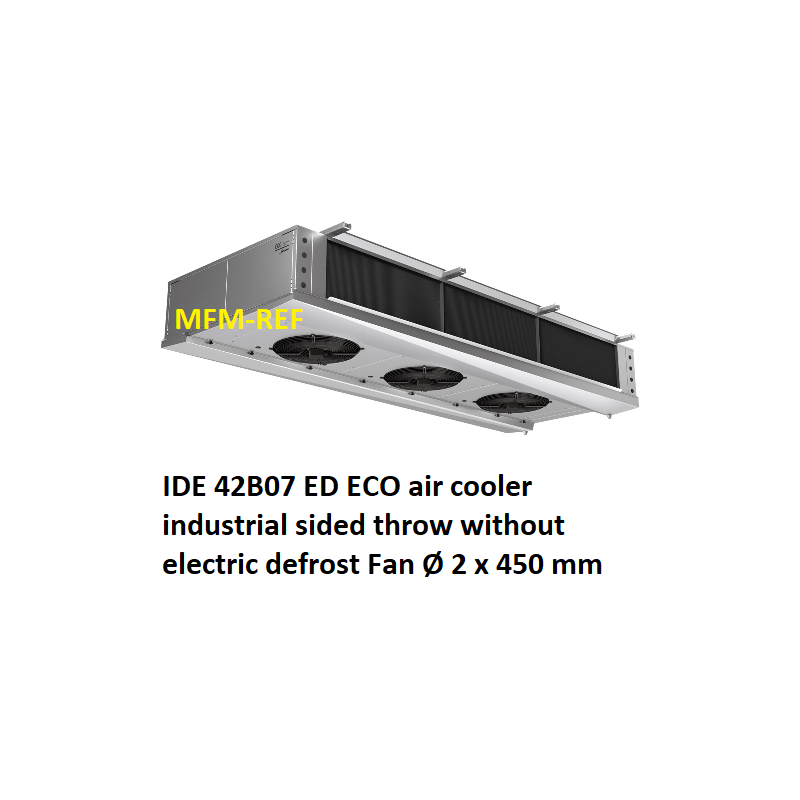 ECO: IDE 42B07 evaporatori a soffitto Industriale tiro sided 7mm