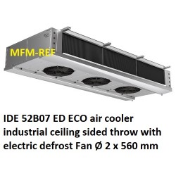 ECO IDE 52B07 ED industrieel luchtkoeler dubbelzijdig lamelafstand 7mm