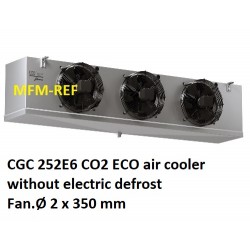 ECO: CGC 352E6 CO2 air cooler Fin spacing 6mm without electric defrost