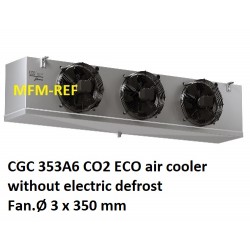 ECO: CGC 353A6 CO2 Luftkühler Lamellenabstand: 6 mm ohne elektrische Abtauung