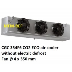 ECO: CGC 354F6 CO2 enfriador de aire, espaciamiento Fin 6 mm