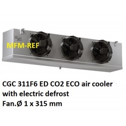 ECO CGC 311F6 ED CO2 Luftkühler Lamellenabstand 6 mm mit Abtauung