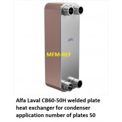 Alfa Laval CB60-50H gesoldeerde platenwisselaar voor condensor toepassing