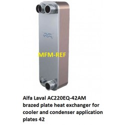 Alfa Laval AC220EQ-42AM brazed plate heat exchanger for evaporator & condenser application