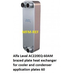 Alfa Laval AC220EQ-60AM trocador de calor de placa soldada para aplicação de refrigerador e condensador