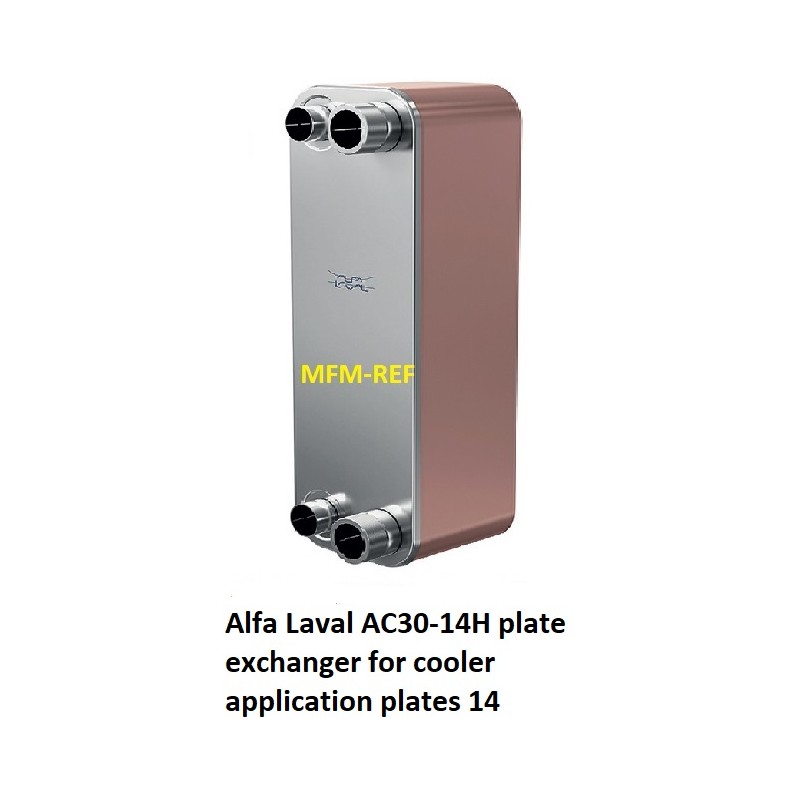 AC30-14H Alfa Laval plate exchanger for cooler application