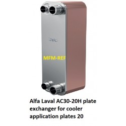AC30-20H Alfa Laval gesoldeerde platenwisselaar voor koeler toepassing