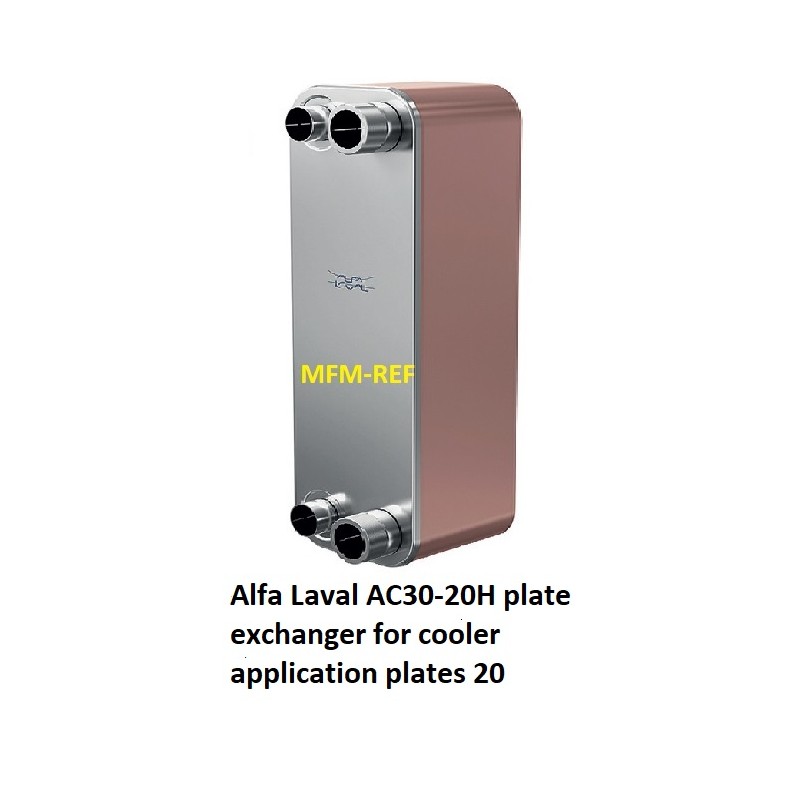 AC30-20H Alfa Laval gesoldeerde platenwisselaar voor koeler toepassing